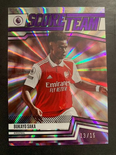 Láser paralelo Panini Score 2022/23 /15/35/60 púrpura naranja azul - Imagen 5 de 40
