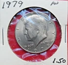 1979 KENNEDY HALF DOLLAR AU Condition