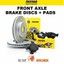 Kia rio brake discs