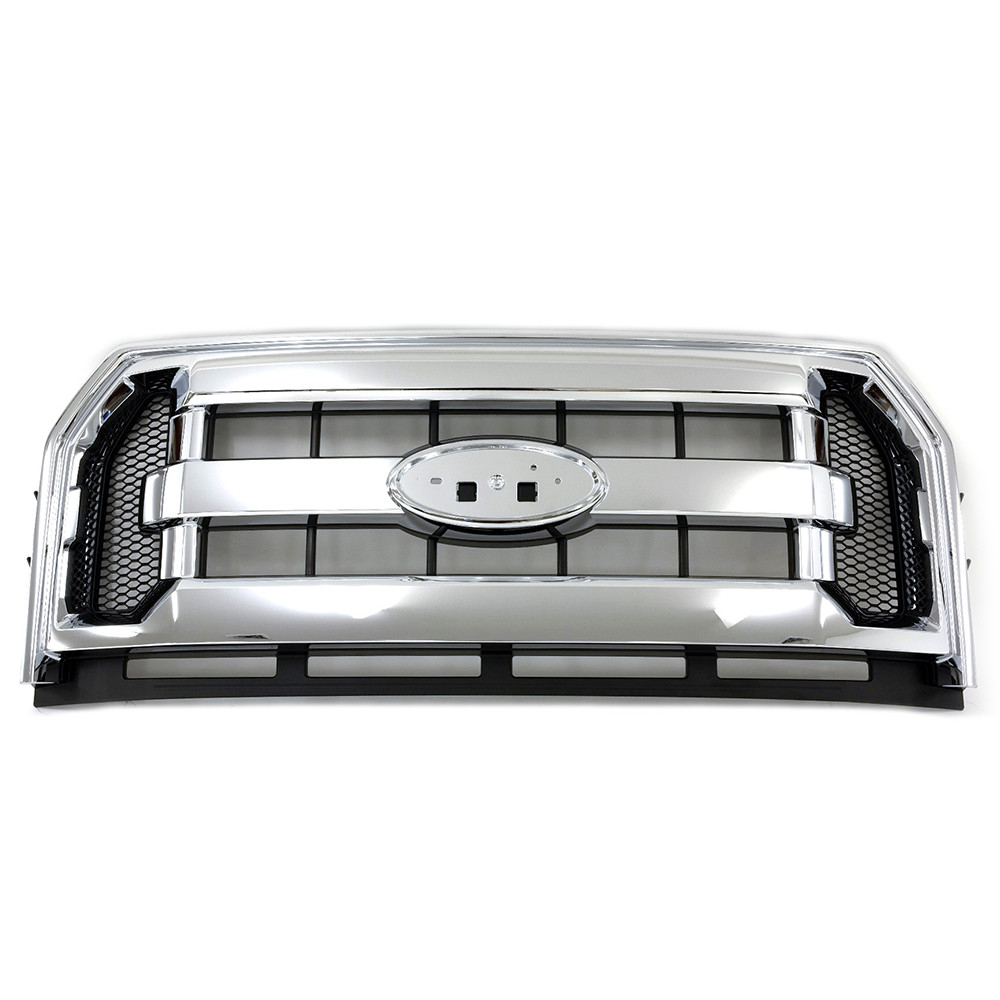 Parrilla de radiador cromada para Ford F-150 2015-2017 (P/N FL3Z-8200-DA)