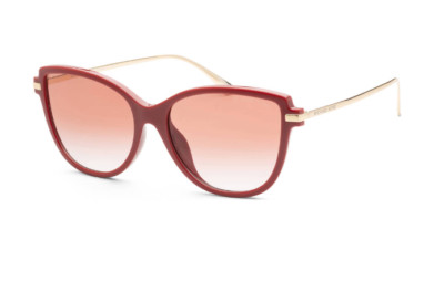 Michael Kors Women Terracota Gold Burgundy Sunglasses MK2130U 3547V0 56 Sorrento