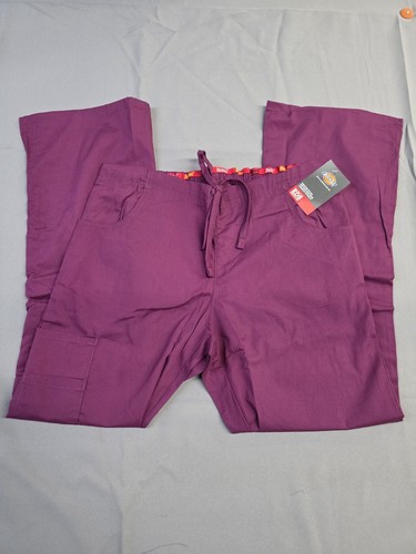 Dickies EDS Signature Scrubs for Women, Elastic Waist Pull-On Cargo Pant - Picture 39 of 51