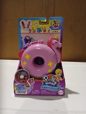 Polly Pocket Micro Doll Sparkle Cove Adventure Unicorn Floatie Compact Playset
