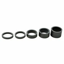 1" OMNI Racer WORLDS LIGHTEST Carbon Fiber Headset Spacers 2,5,10,15,20mm MATTE
