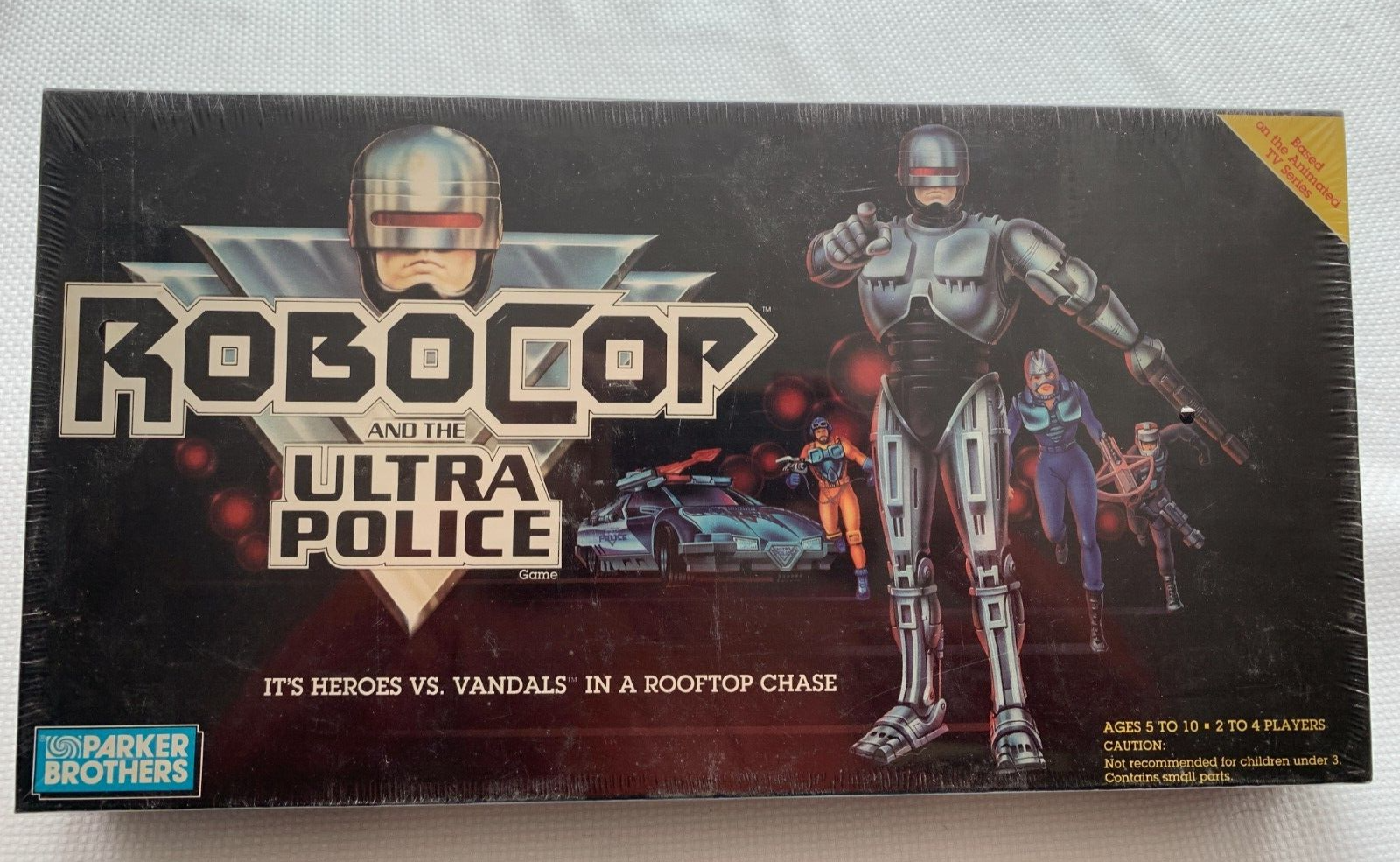 Vintage ROBOCOP AND THE ULTRA POLICE Board Game Parker Brothers #0407 - Sealed