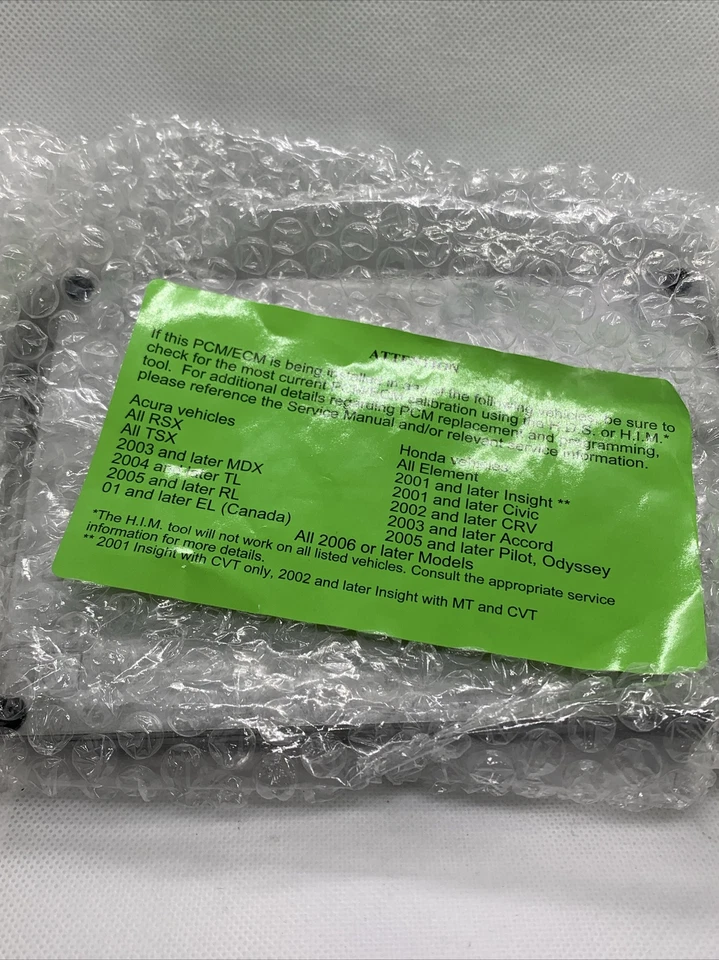 2017 OEM Acura MDX 37820-5J6-C21 Powertrain Control Module (Rewritable) - Image 2 of 4