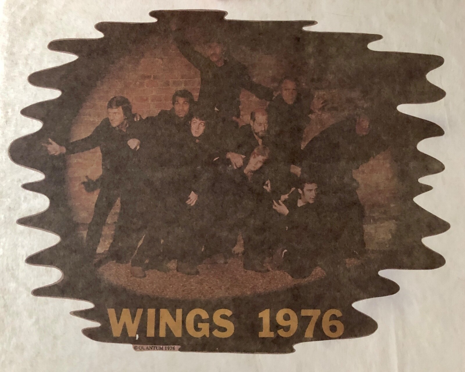 Original Vintage 1976 Wings Music Band Paul McCartney… Gem