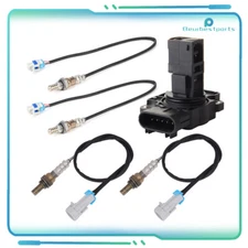 For 09-14 Cadillac Escalade 4pcs Oxygen o2 02 Sensor + Mass Airflow MAF Sensor