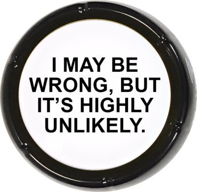 DAVOICE I May Be Wrong But Unlikely Sound Button Joke Humor Desk Gag Gift Funny Talking