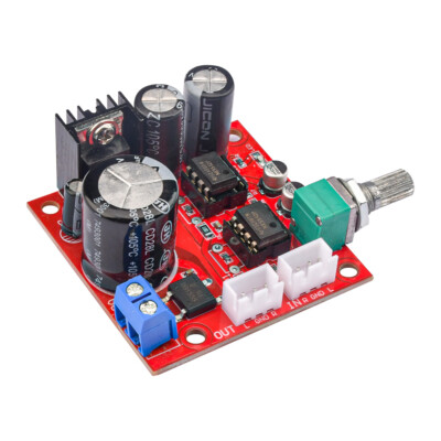 NE5532 Preamplifier Board Dual Op Amp Preamplifier Module  AC/DC Dual purpose