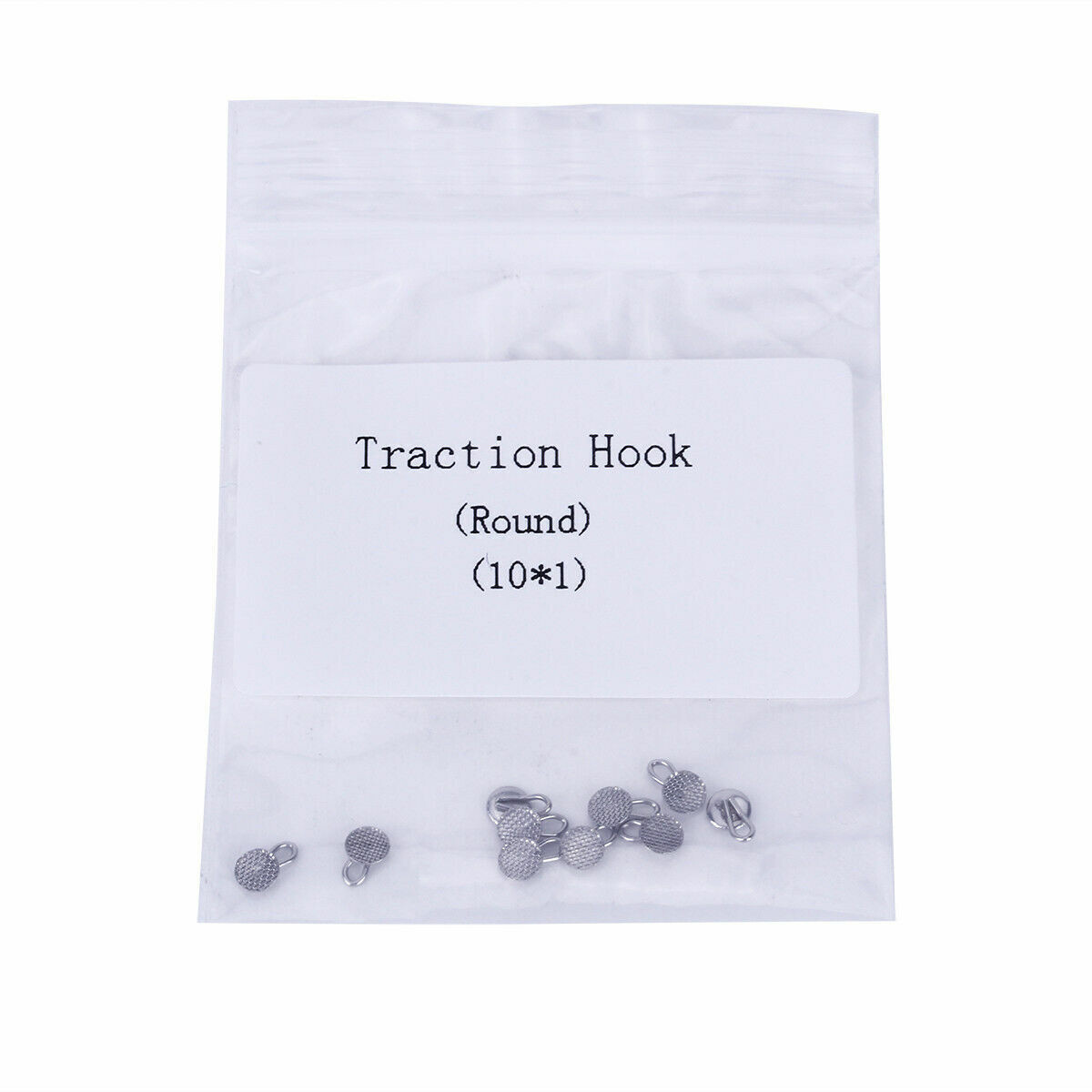 30 Pcs Dental Orthodontic Traction Hook Bondable 3mm Round Type Caplin