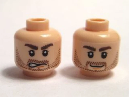 Lego stubble store head