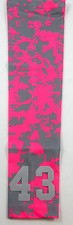 PICK YOUR NUMBER Youth Teen Football Arm Sleeve HOT PINK GRAY GREY CAMO Baseball