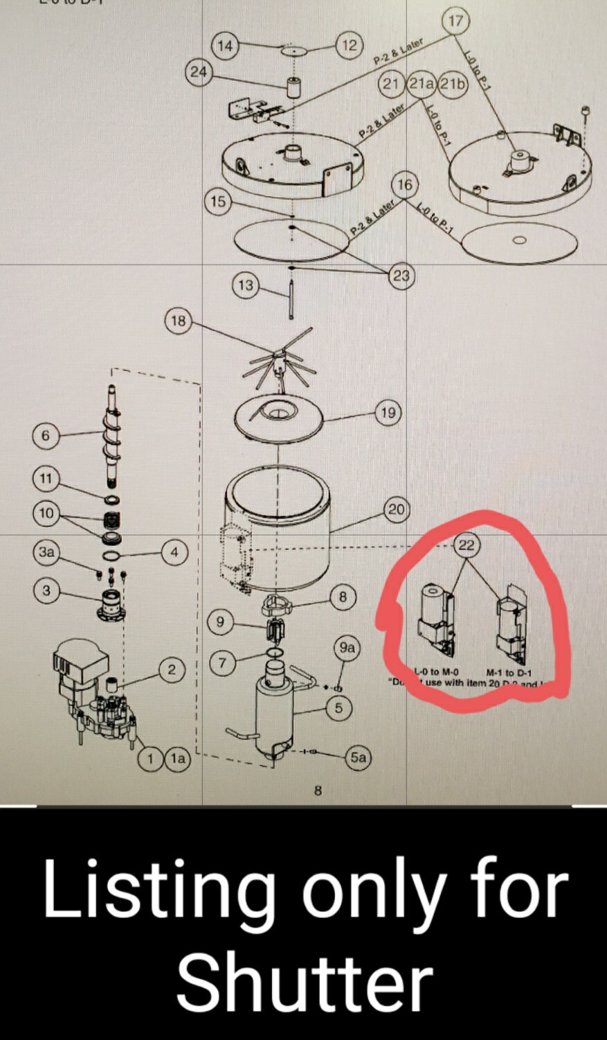 121220A02 SSD18TUS DCM270BAH Shutter Hoshizaki Ice Machine eBay