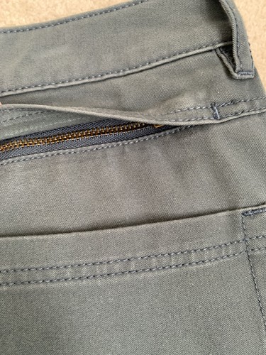 ROHAN 'METRO CROPPED JEANS' PETROL BLUE SIZE 12R SUN PROTECTIVE - Picture 8 of 11