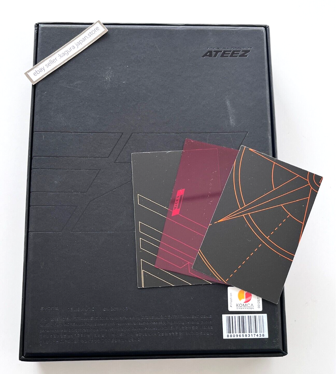 K-POP・アジア ATEEZ EP.FIN 1st ANNIVERSARY EDITION ATEEZ 1ST ANNIVERSARY EDITION TREASURE EP FIN ALL TO ACTION