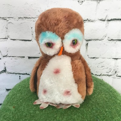 Dakin Barn Owl Plush Brown Stuffed Animal Soft Toy Vintage Ebay