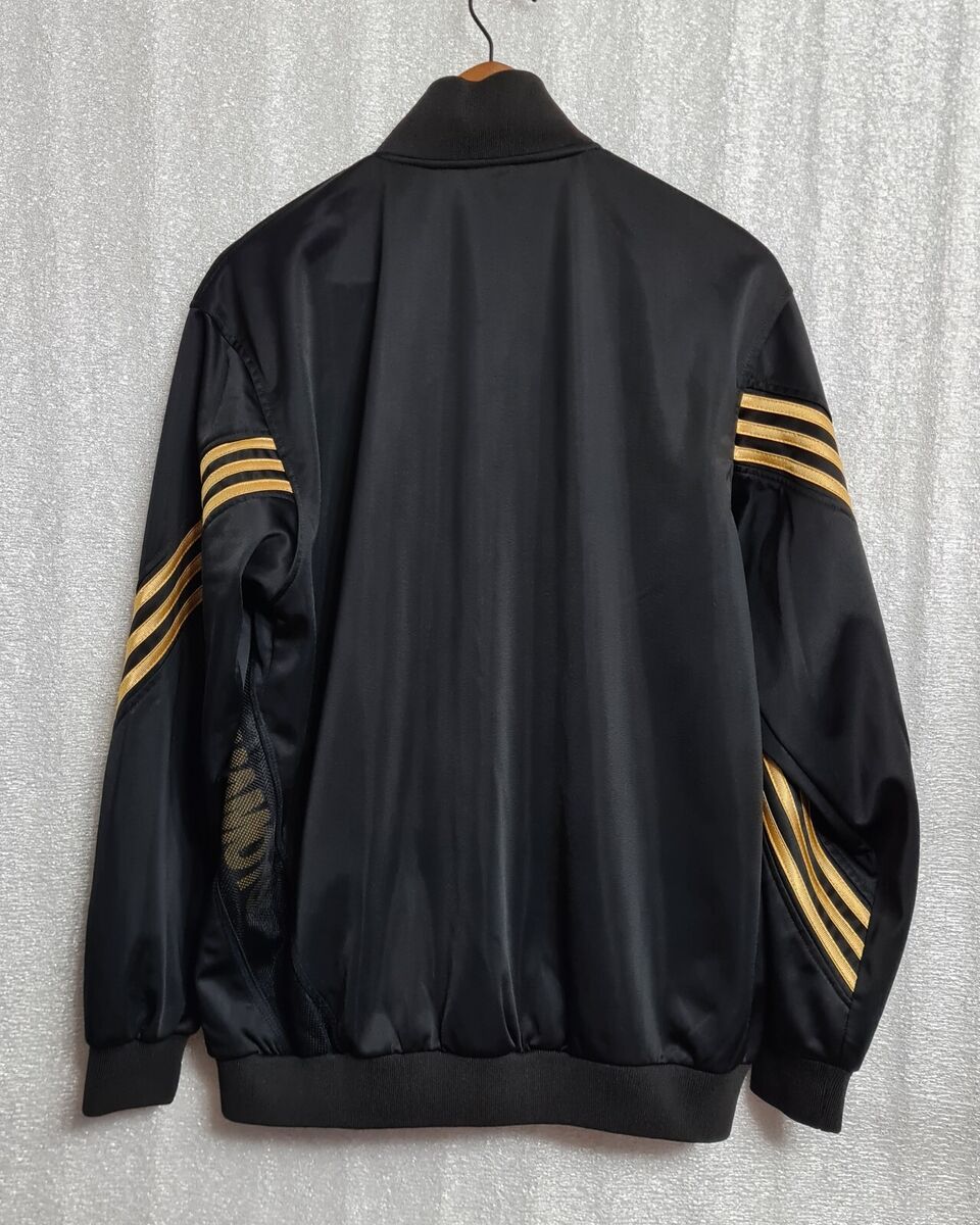 ADIDAS Y3 YAMAMOTO Rare Vintage Jacket with Yellow Stripes ADIDAS Y3 YAMAMOTO Rare Vintage Jacket with Yellow Stripes