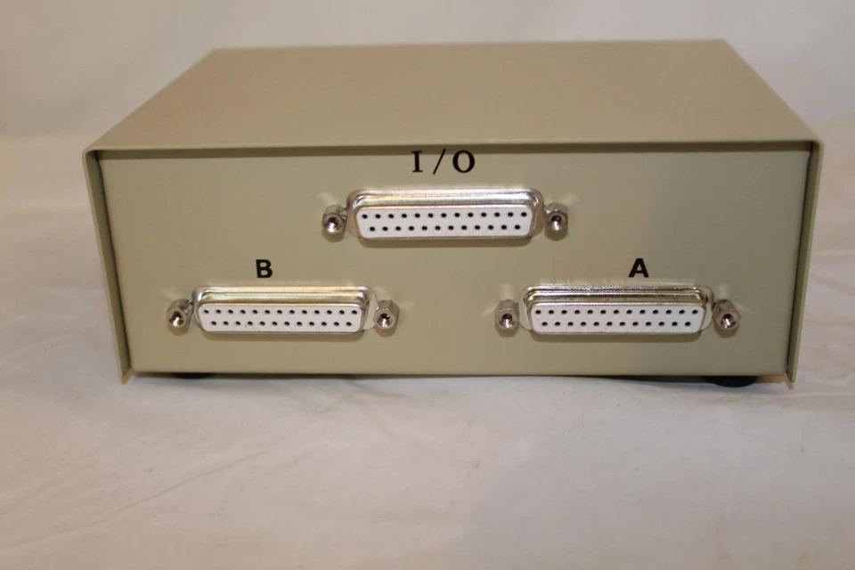 InterAct 64127 IBM/PC Computer Printer Data Switch DB25F Connections 2 in/1 out - Image 3 of 4