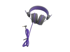 JLab JBuddies Studio On-Ear Folding Kids' Headphones - gray and purple