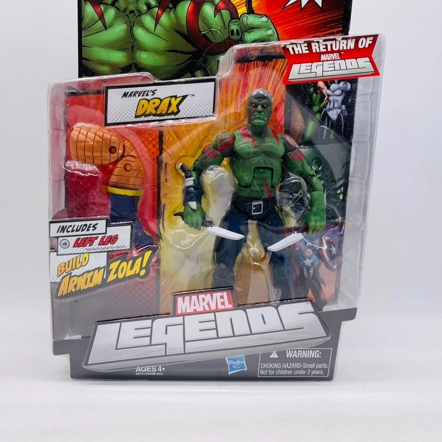 Drax The Destroyer Marvel Legends Arnim Zola BAF Wave 6" Guardians Galaxy GOTG Foto 4 de 4