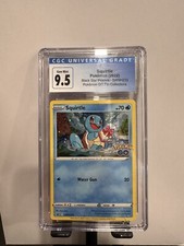 CGC 9.5  Squirtle Pokémon 2022 Black Star SWSH233 Pokémon GO Pin Collections