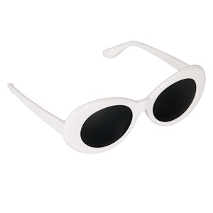 white retro sunglasses