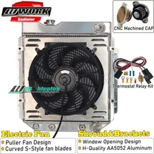 Radiator+Fan+Shroud+Relay fit 64-66 63 1965 Ford Mustang Falcon Comet V8 260 289