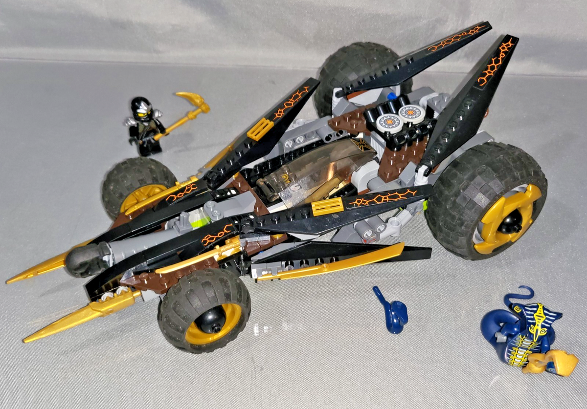 LEGO Ninjago set 9444 Cole's Tread Assault With Minifigures