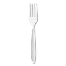 SOLO HSWFX0007BX Impress Polystyrene Cutlery Fork - White (100/Box) New