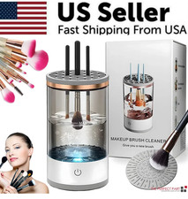 Automatic Makeup Brush Cleaner Deep Sanitizing Remove Bacteria Protect Skin Heal