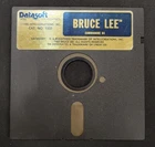 Bruce Lee Floppy Disck Game, Datasoft Commodore 64 and Atari Home Computer!