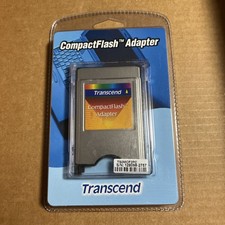 NEW/SEALED Transcend Compact Flash Card PCMCIA Adapter TS0MCF2PC WIN/MAC