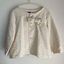 USED TRICOT COMME DES GARCONS FLORAL RIBBON SHORT JACKET CARDIGAN UNUSED