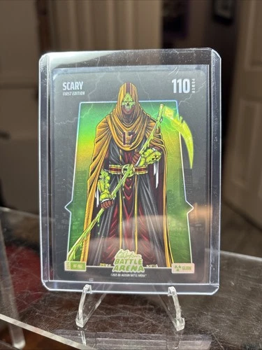 2026 bo jackson battle arena batttlefield green glow foil “scary” BF-102