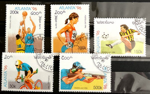 LAOS / LAO - 1996 ATLANTA SUMMER OLYMPICS           cto      #26120