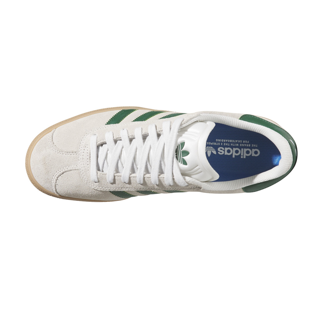 adidas Gazelle Adv  Mens White Sneakers Casual Shoes JP5858