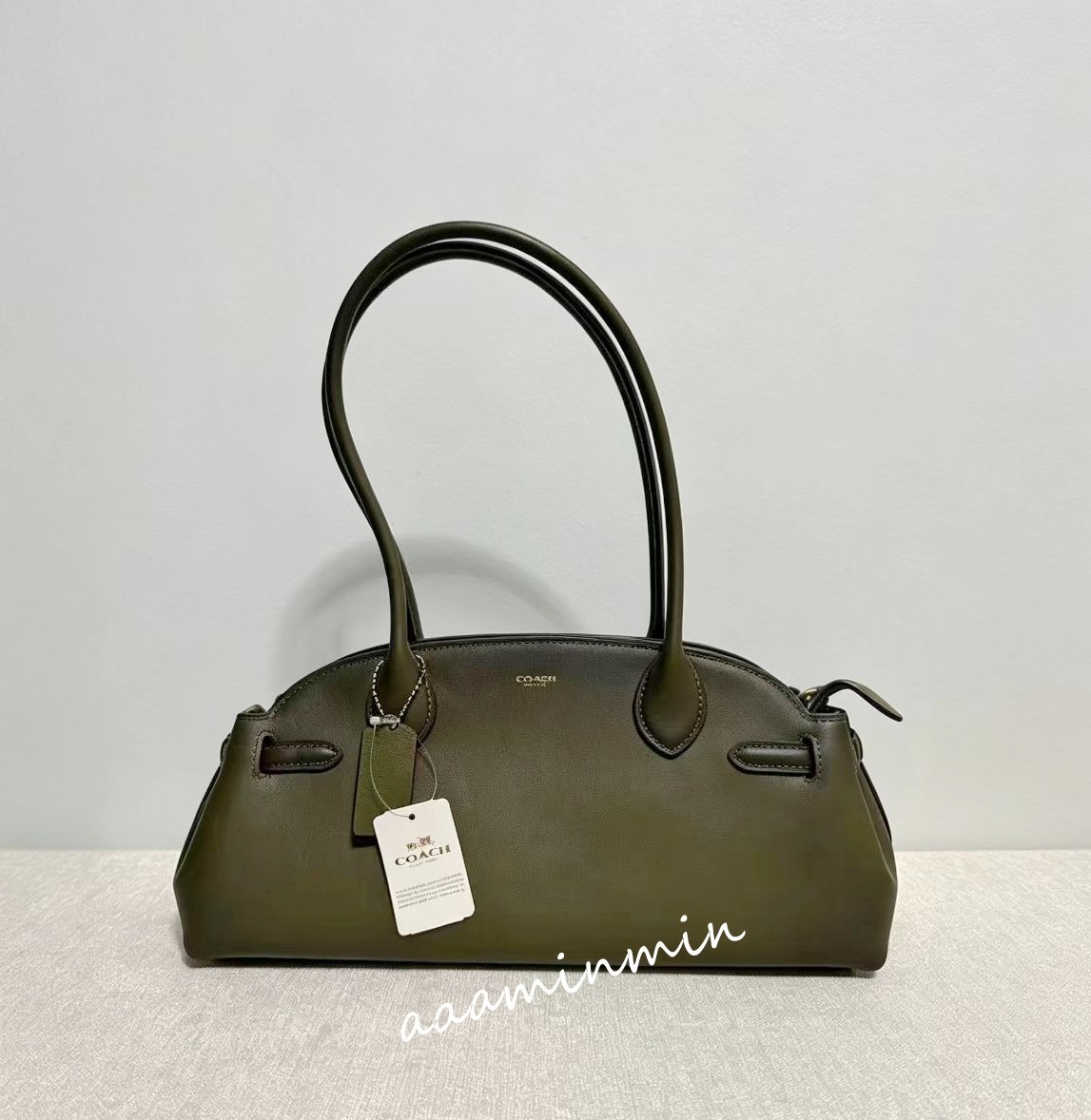 NWT Coach Empire Carryall Bag 34 CCC30-Brass/Olive | eBay