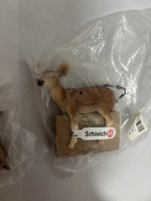Schleich Deer Doe NWT Retired Wildlife Figure Animal Toy