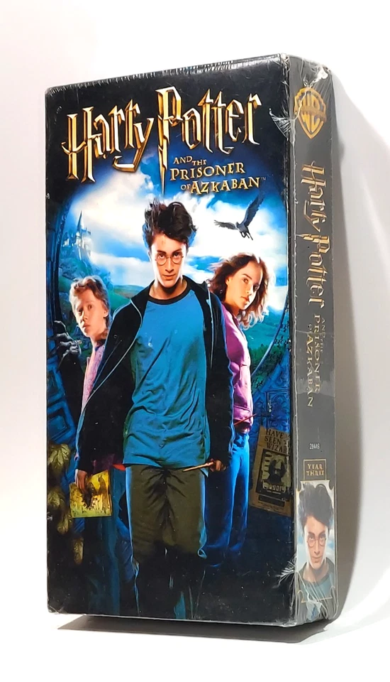 Harry Potter and the Prisoner of Azkaban (VHS, 2004) Brand new sealed vintage Foto 3 de 4