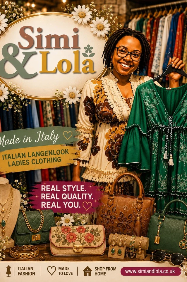 *POP UP*  Ladies Fashion clothing Handbags & Accessories
