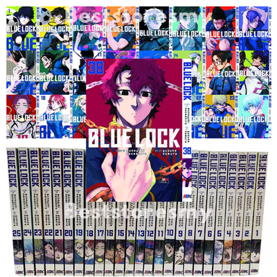 ブルーロック BLUELOCK 1-37巻 全巻セット キャラクターブック Blue Lock Manga Comic Vol. 1-38 English Version (Set of 5) | eBay
