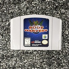 Midway Body Harvest Nintendo 64 N64 Game Cartridge T Rated NTSC-U/C