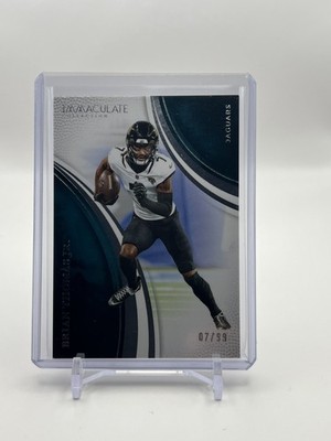 2025 Immaculate Brian Thomas Jr. Base /99 #43 Jaguars 2nd Year SP Jersey Match