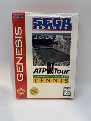 ATP Tour Championship Tennis For Sega Genesis - Brand New Factory Sealed