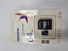 ADATA Premier 64GB Class 10 - microSDXC Memory Card - (AUSDX64GUICL10A1-RA1)