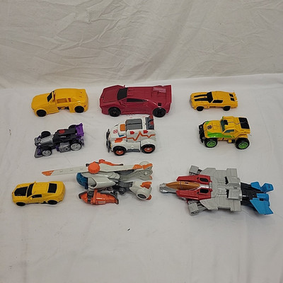 Transformers Broken Parts And Pieces Action Figures Lot