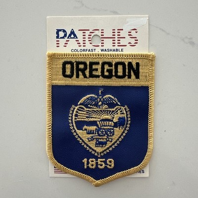 Vintage Holm State Patch - Oregon. 3'' W x 3.5'' H