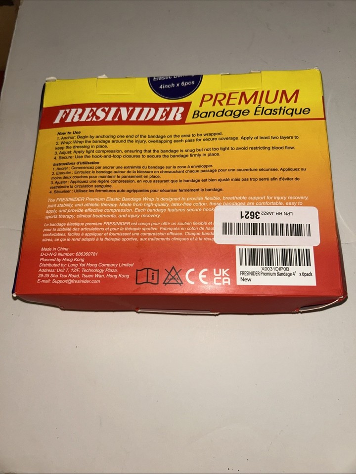 Render Premium Elastic Bandage 6 Pack Of 4” Elastic Bandages | eBay