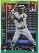 2025 Topps Pro Debut Kelvin Hidalgo Green Foil /99 #PD-46 Colorado Rockies